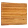 Teak Wood Cutting Board Extra Large 24 Inch Reversible Cutting Board with Handle