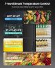 VEVOR Commercial Merchandiser Refrigerator, 12.2 CU.FT Glass Door Display Refrigerator