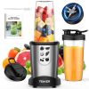 TENKER 1000W Fruit Vegetable Smoothies Blenders Juice Citrus 22000RPM Countertop Blenders Easy Blendeing 2*23 OZ Cups