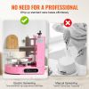 VEVOR Cake Decorating Machine, Cake Cream Spreading Coating Smearing Machine, Low Noise Cake Frosting Machine, Turntable with Adjustable Scraper