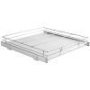 VEVOR 21.5"Wx21"Dx3.5"H Pull Out Cabinet Organizer, Heavy Duty Slide Out Pantry Shelves, Steel Roll Out Drawers