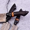 Smoky | Copper Damascus Knife | 3pcs Knife Set | Faneema Cutlery