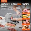 VEVOR Meat Slicer, 7.5 inch Electric Deli Food Slicer, 180W Meat Cutter with a Premium SUS420 Blade, 0-0.6 inch Adjustable Thickness