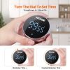 VEVOR Digital Kitchen Timer, Magnetic Countdown Countup Timer with 3-inch Large LED Display, 3 Volume Levels & 2 Lighting Modes