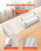 VEVOR Vacuum Sealer Bags, 2 Rolls 11 In x 50 Ft, Non-BPA Food Grade Seal A Meal Bags, Customizable Freezer-friendly Vac Sealing Bag for Food Saver