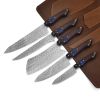 Smoky | Damascus Knife Set | Precise and Smooth | Faneema Cutlery