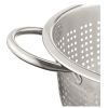 SS 5QT Multi-Use Colander for Straining, Draining & Rinsing Pasta, Fruits or Vegetables