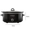 Manual 7-Quart Slow Cooker, Black