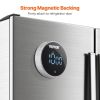 VEVOR Digital Kitchen Timer, Magnetic Countdown Countup Timer with 3-inch Large LED Display, 3 Volume Levels & 2 Lighting Modes