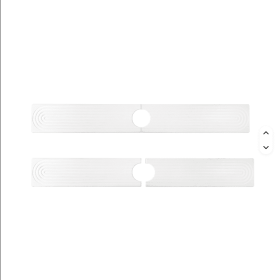 Diatomaceous Earth Sink Tray Stone Home Sink Caddy Kitchen Instant Dry Sink Organizer (Color: White)