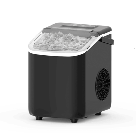 PSZ6Y10 Home Ice Maker-Outdoor Camping Ice Production 12kg/day bullet ice maker-PVC BPA-free, quick ice production. Coffee ice cubes (PSZ6Y10: PSZ6Y10)