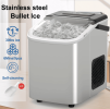 PSZ6Y10 Home Ice Maker-Outdoor Camping Ice Production 12kg/day bullet ice maker-PVC BPA-free, quick ice production. Coffee ice cubes