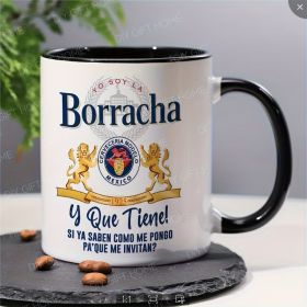 Ceramic Coffee Cup (Option: Black humor and satire)